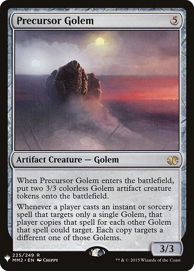 Precursor Golem (LIST-225/249) - The List