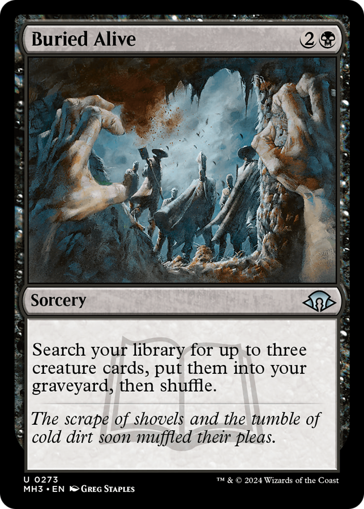 Buried Alive (MH3-273) - Modern Horizons 3 Foil