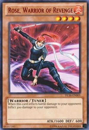 Rose, Warrior of Revenge (Red) (DL16-EN005) - Duelist League Promo Unlimited