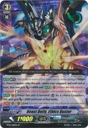 Beast Deity, Ethics Buster (BT10/S08EN) - Triumphant Return of the King of Knights