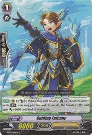 Guiding Falcony (BT10/056EN) - BT10: Triumphant Return of the King of Knights