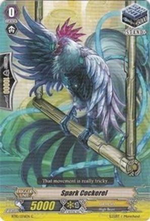 Spark Cockerel (BT10/076EN) - BT10: Triumphant Return of the King of Knights