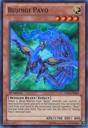 Bujingi Pavo (LVAL-EN083) - Legacy of the Valiant Unlimited