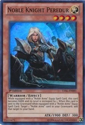 Noble Knight Peredur (LVAL-EN085) - Legacy of the Valiant Unlimited