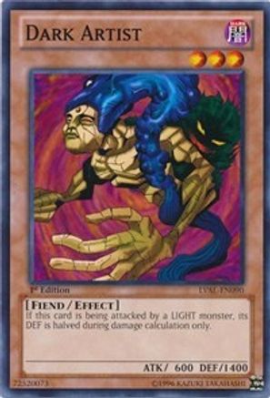 Dark Artist (LVAL-EN090) - Legacy of the Valiant 1st Edition