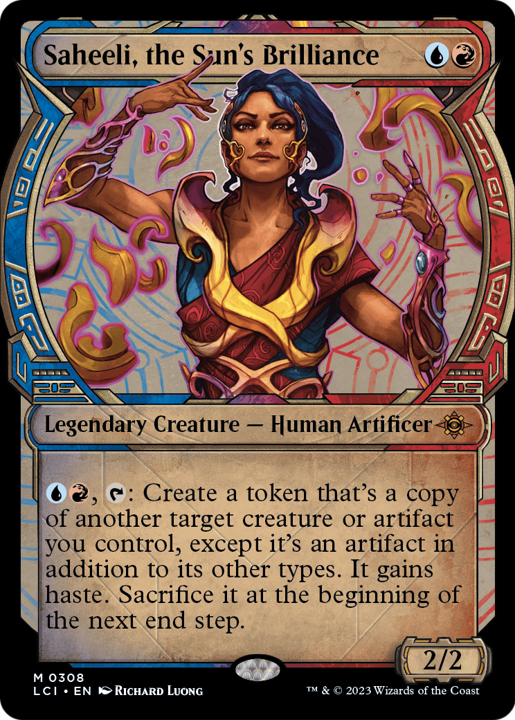 Saheeli, the Sun's Brilliance (Showcase) (LCI-308) - The Lost Caverns of Ixalan: (Showcase)