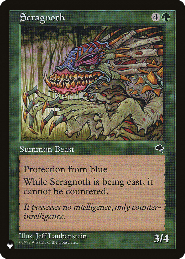 Scragnoth (LIST-TMP-253) - The List