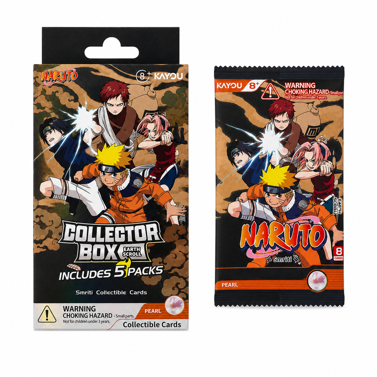 Naruto Collectible Cards - Earth Scroll Series 1 Collector Box