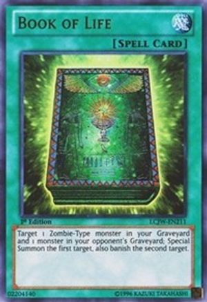 Book of Life (Green) (DL17-EN014) - Duelist League Promo Unlimited