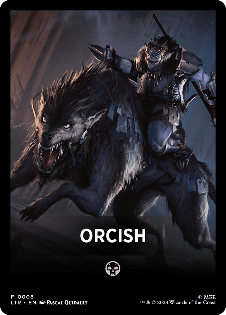 Orcish (FLTR-008) - Tales of Middle-earth Front Cards