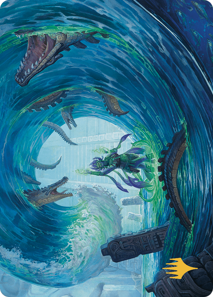 Wave Goodbye // Wave Goodbye (ALCI-076) - The Lost Caverns of Ixalan Art Series (Borderless)