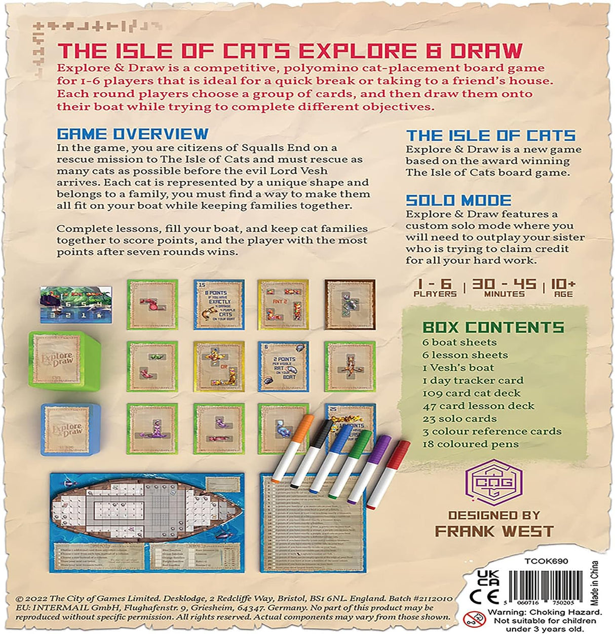 The Isle of Cats - Explore and Draw