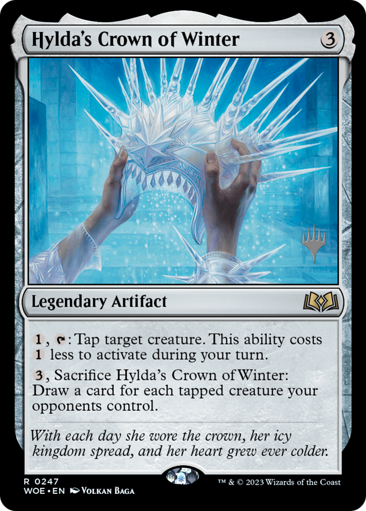 Hylda's Crown of Winter (PPWOE-247) - Wilds of Eldraine Promos Foil