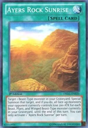 Ayers Rock Sunrise (DRLG-EN020) - Dragons of Legend 1st Edition
