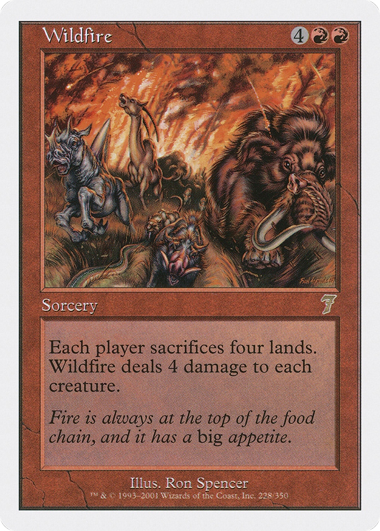 Wildfire (7ED-228) - 7th Edition Foil