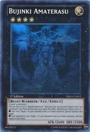 Bujinki Amaterasu (Ghost Rare) (PRIO-EN052) - Primal Origin Unlimited