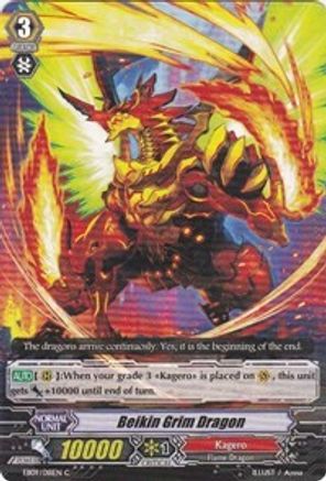 Beikin Grim Dragon (EB09/018EN) - EB09 - Divine Dragon Progression
