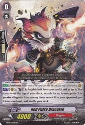 Red Pulse Dracokid (EB09/028EN) - EB - Divine Dragon Progression