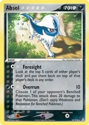 Absol 018 Holon Phantoms - Rare