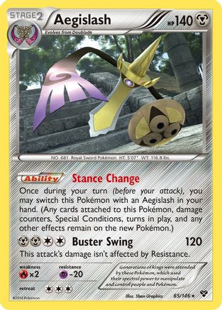 Aegislash (85) 085 XY Base Set - Rare