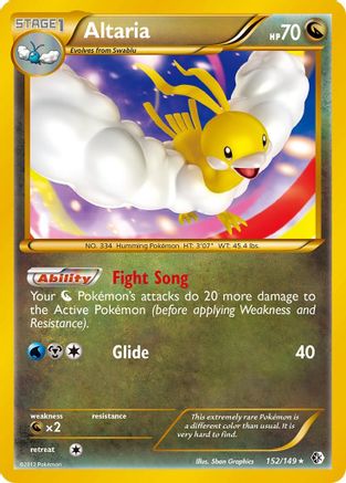 Altaria 152 - Holofoil Boundaries Crossed - Secret Rare