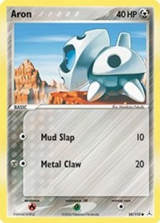 Aron 058/110 - Reverse Holofoil Holon Phantoms - Common