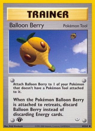 Balloon Berry 060/64 - 1st Edition Neo Revelation - Uncommon