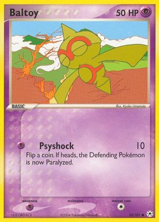Baltoy 052/101 Hidden Legends - Common