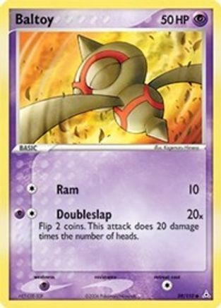 Baltoy 059/110 - Reverse Holofoil Holon Phantoms - Common