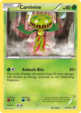 Carnivine 005 Legendary Treasures - Uncommon