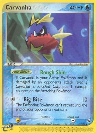 Carvanha 051/109 Ruby and Sapphire - Common