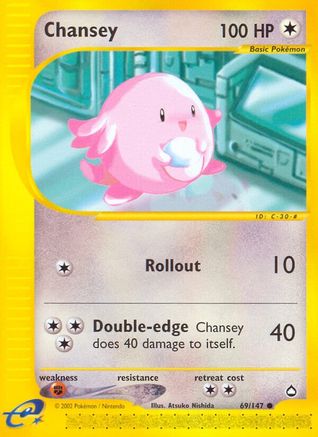 Chansey 069/147 Aquapolis - Common