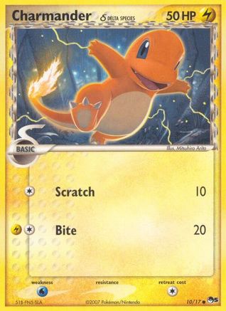 Charmander (Delta Species) 010/017 POP Series 5 - Common