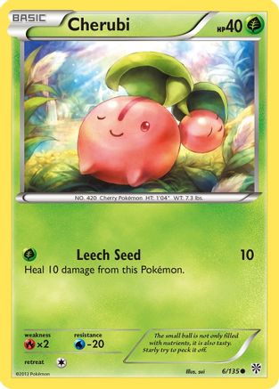 Cherubi 006 - Reverse Holofoil Plasma Storm - Common