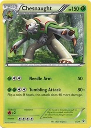 Chesnaught 005 Kalos Starter Set - Common