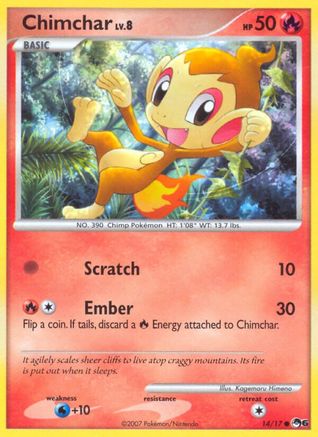Chimchar 014 POP Series 6 - Common