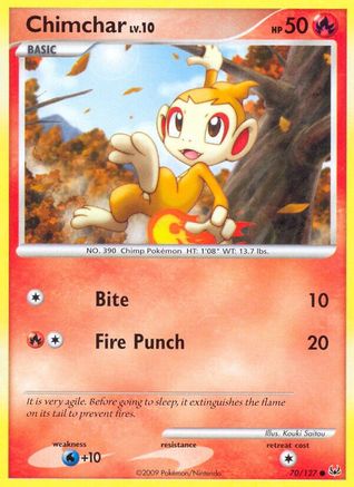 Chimchar 070/127 Platinum - Common