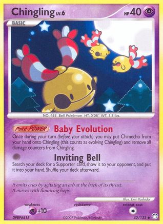 Chingling 042/123 - Reverse Holofoil Mysterious Treasures - Uncommon