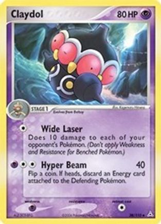 Claydol 038/110 Holon Phantoms - Uncommon