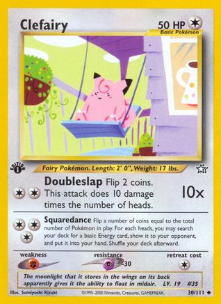 Clefairy 030/111 - 1st Edition Neo Genesis - Uncommon