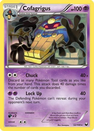 Cofagrigus 052 Dark Explorers - Rare