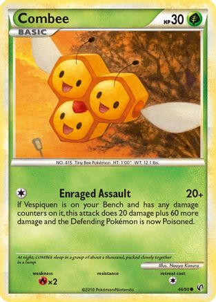 Combee 044 - Reverse Holofoil Undaunted - Common