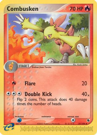 Combusken 027/109 Ruby and Sapphire - Uncommon