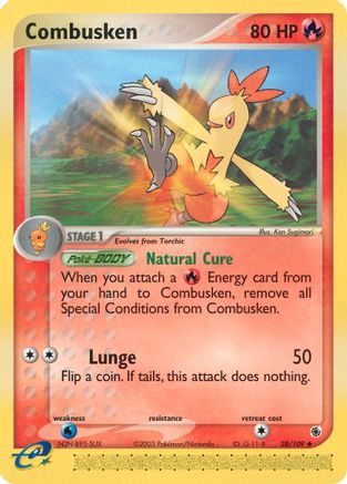 Combusken 028/109 Ruby and Sapphire - Uncommon