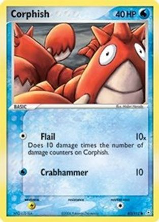 Corphish 063/110 - Reverse Holofoil Holon Phantoms - Common