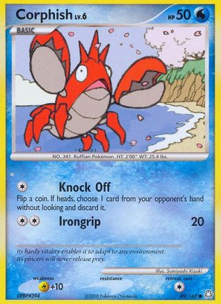 Corphish 089 - Reverse Holofoil Legends Awakened - Common