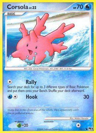 Corsola 013 POP Series 7 - Common