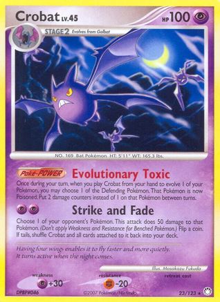 Crobat 023 Mysterious Treasures - Rare