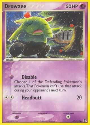 Drowzee 067/113 Delta Species - Common