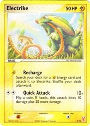 Electrike 002 EX Trainer Kit 2 Plusle & Minun - Common
